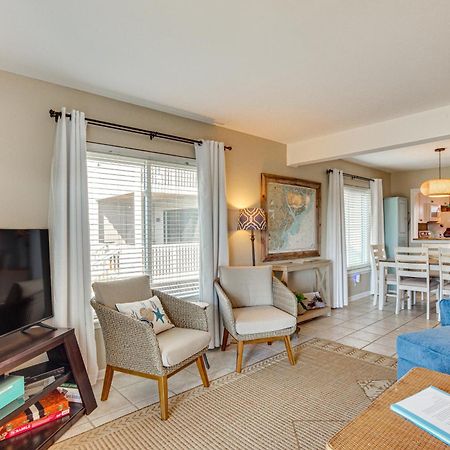 Harbor Island Condo With Deck - Steps To Beach! Oceanmarsh Subdivision Екстер'єр фото