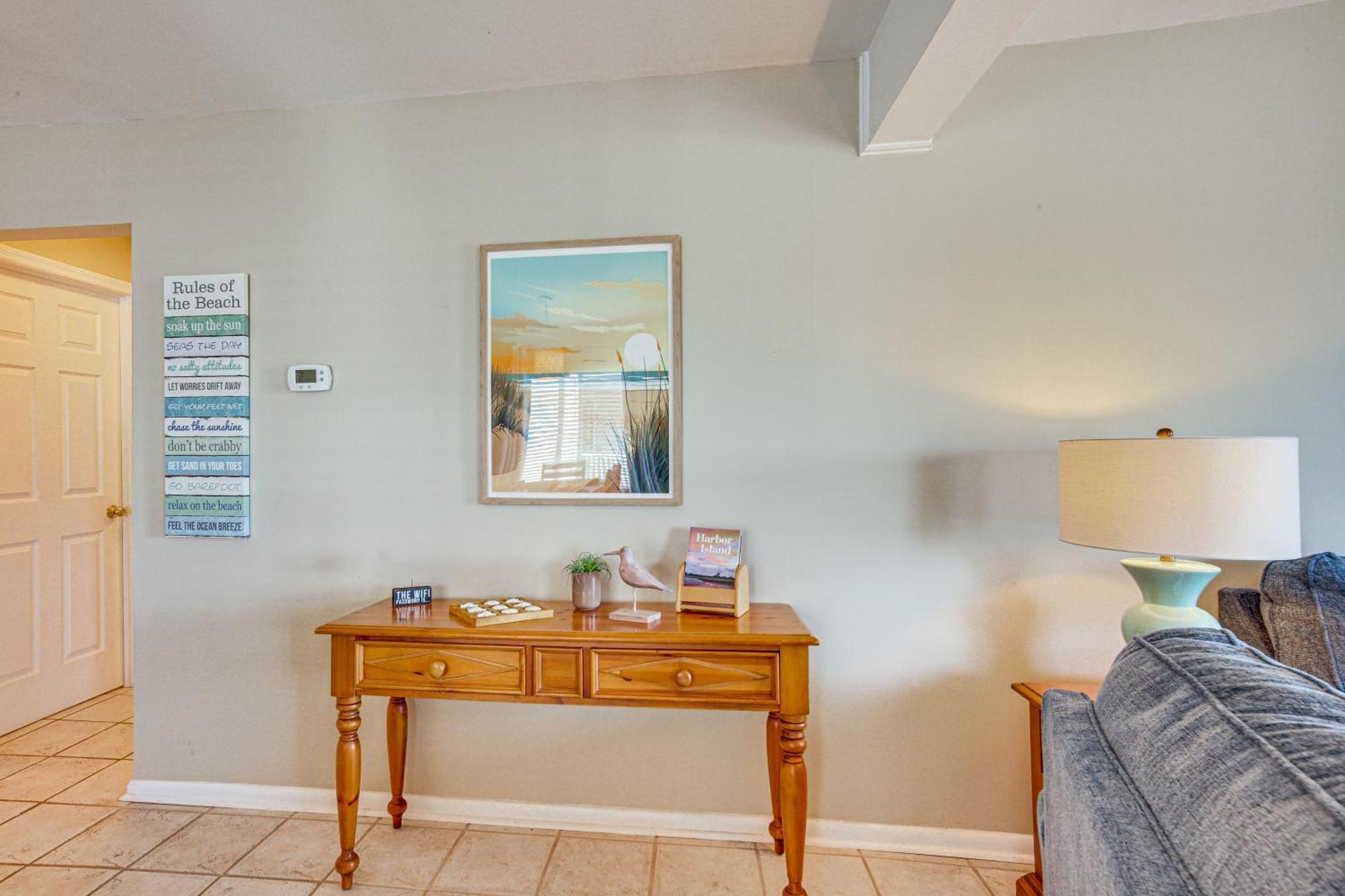 Harbor Island Condo With Deck - Steps To Beach! Oceanmarsh Subdivision Екстер'єр фото