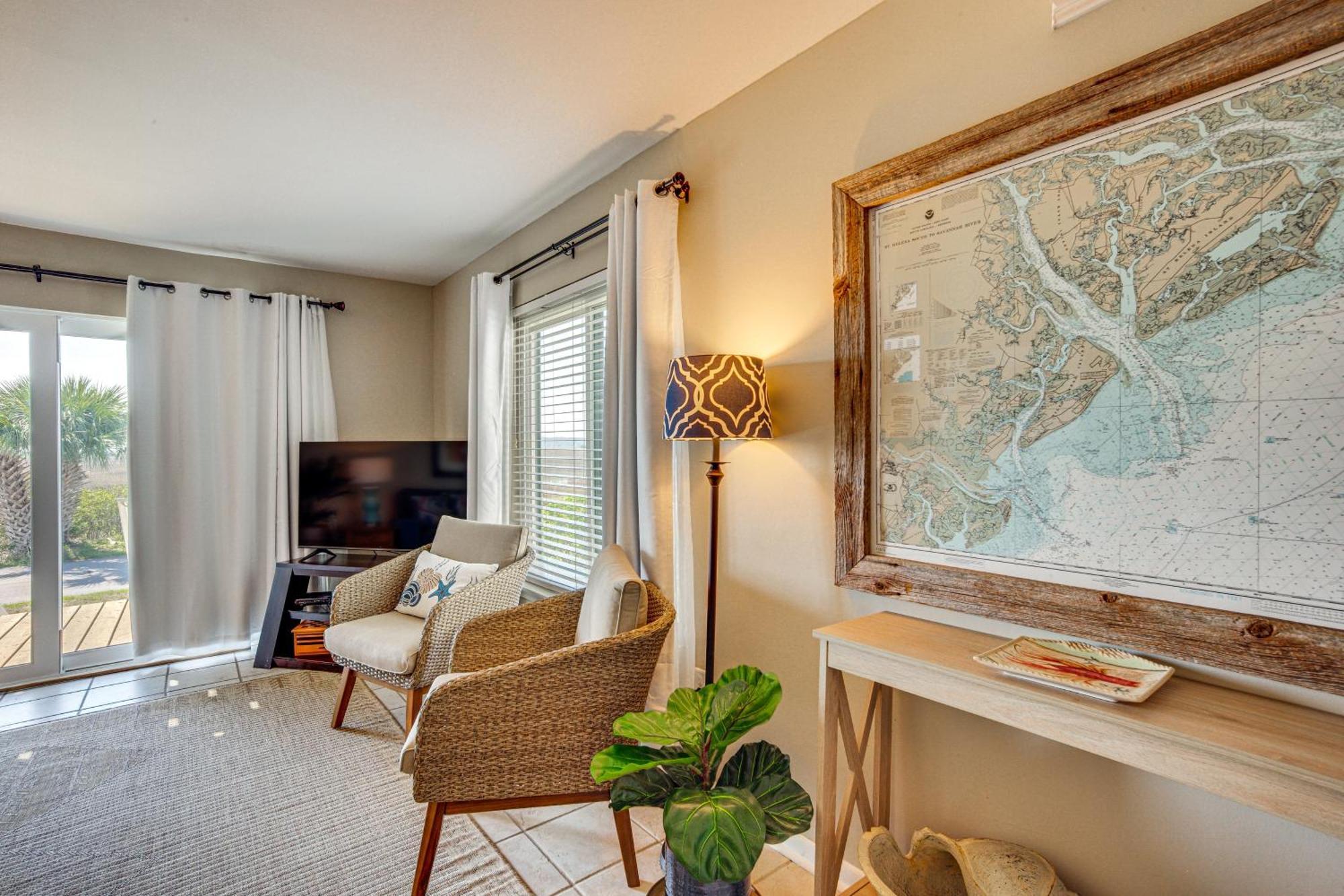 Harbor Island Condo With Deck - Steps To Beach! Oceanmarsh Subdivision Екстер'єр фото
