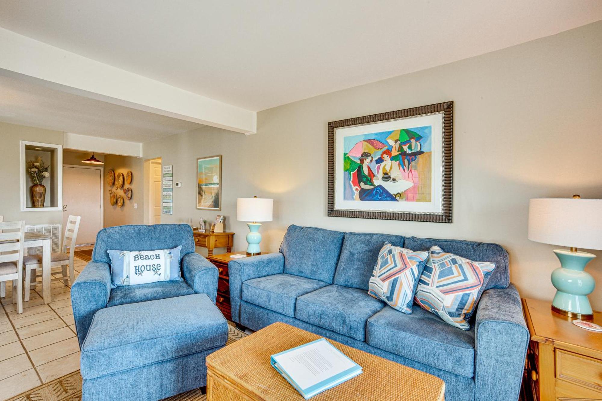 Harbor Island Condo With Deck - Steps To Beach! Oceanmarsh Subdivision Екстер'єр фото