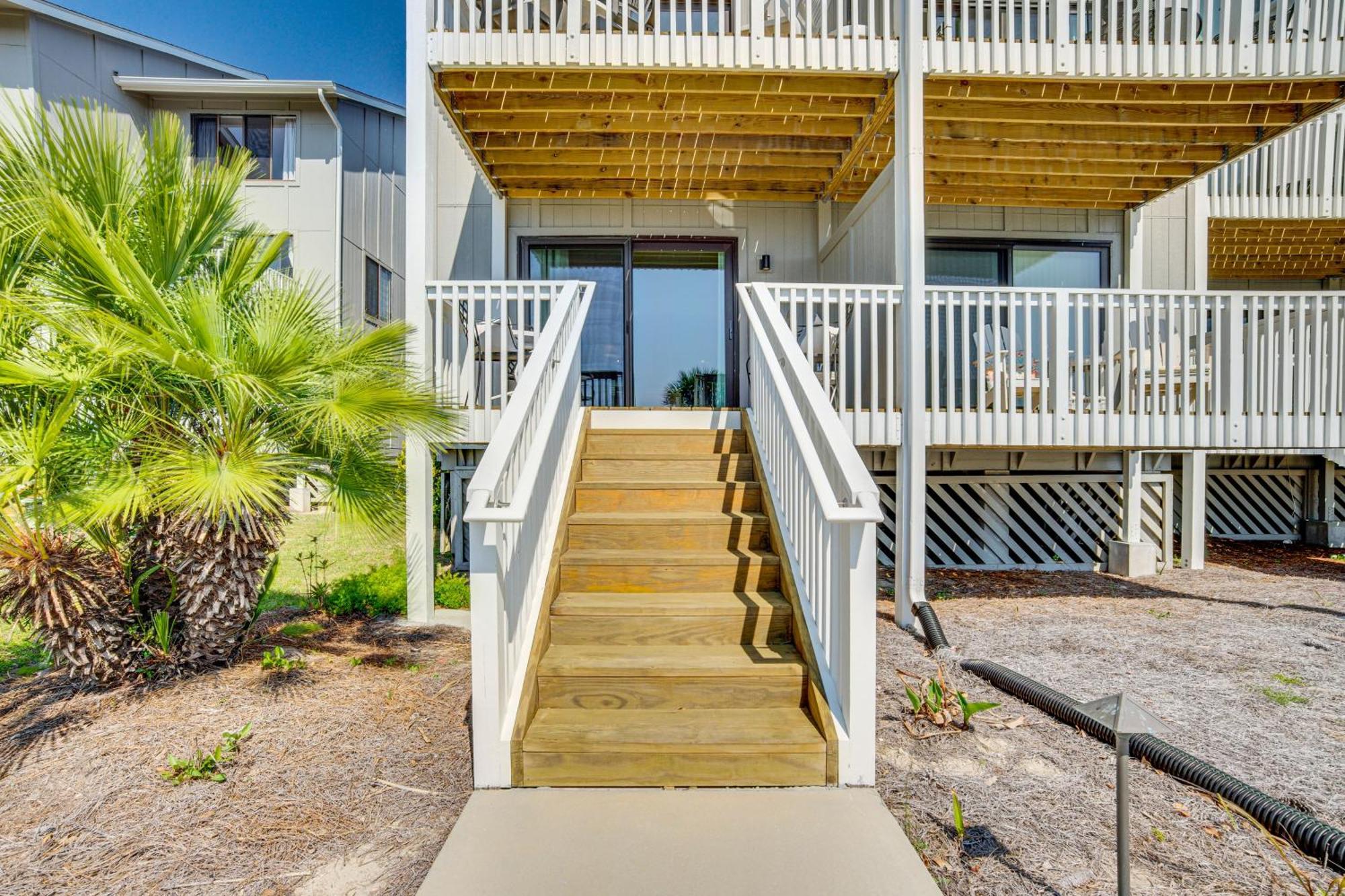 Harbor Island Condo With Deck - Steps To Beach! Oceanmarsh Subdivision Екстер'єр фото